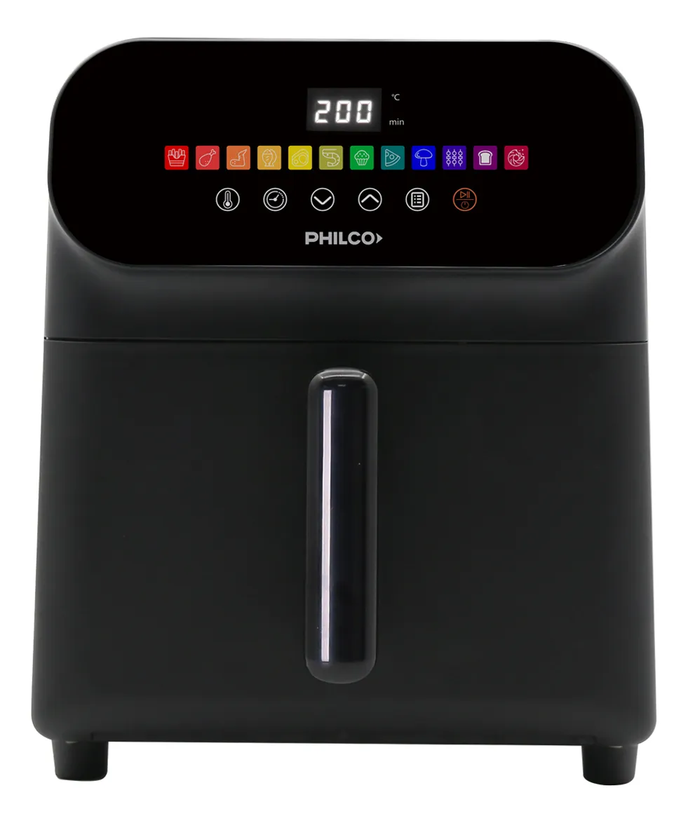 Freidora de Aire Philco FR256PH 6L 1700W Negra
